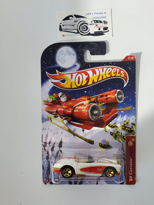 2012 Hot Wheels Holiday Hot Rods '58 Corvette