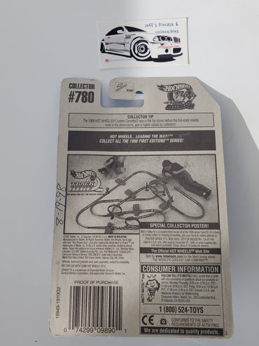 1998 Hot Wheels '58 Corvette #780 - No Blower Engine