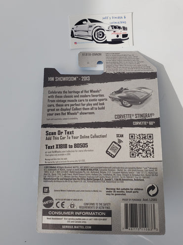 2013 Hot Wheels Corvette Stingray #203 Green