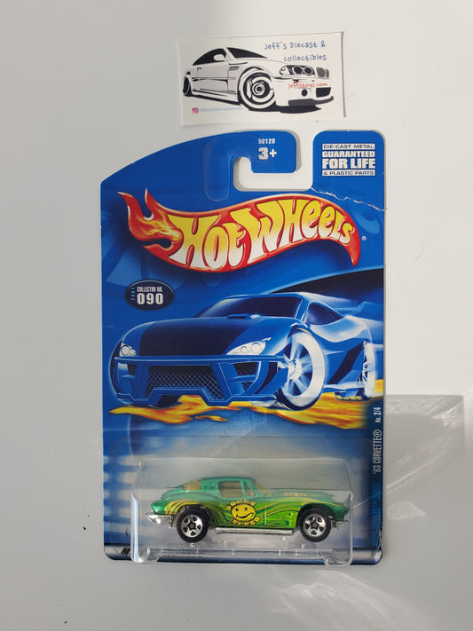 2001 Hot Wheels '63 Corvette #90