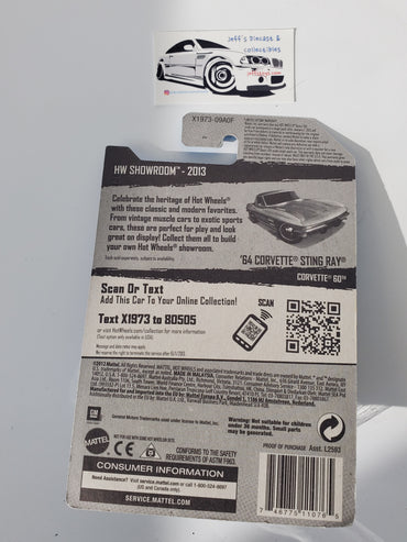 2013 Hot Wheels '64 Corvette Stingray #204