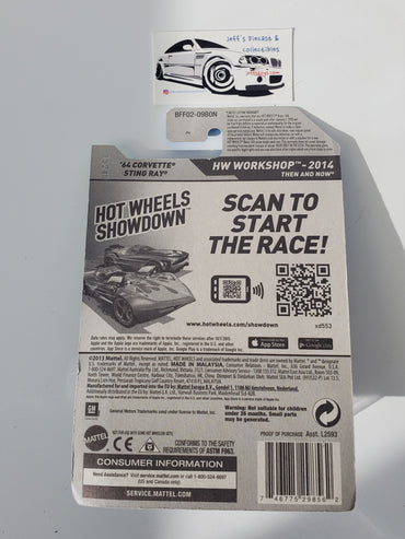 2014 Hot Wheels '64 Corvette Stingray #223 Red