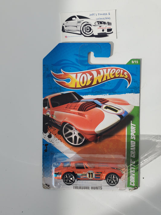 2011 Hot Wheels Corvette Grand Sport #59 Treasure Hunt