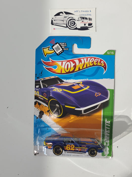 2012 Hot Wheels '69 Corvette #55 Treasure Hunt