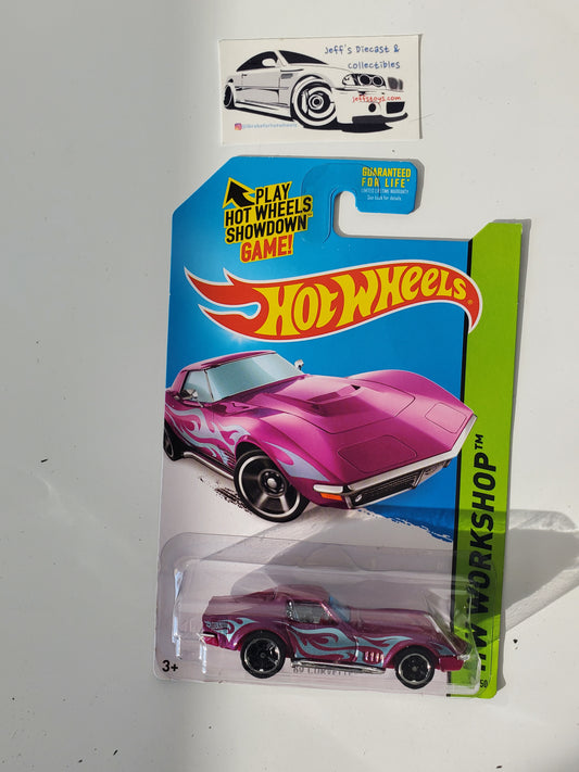 2014 Hot Wheels '69 Corvette #214