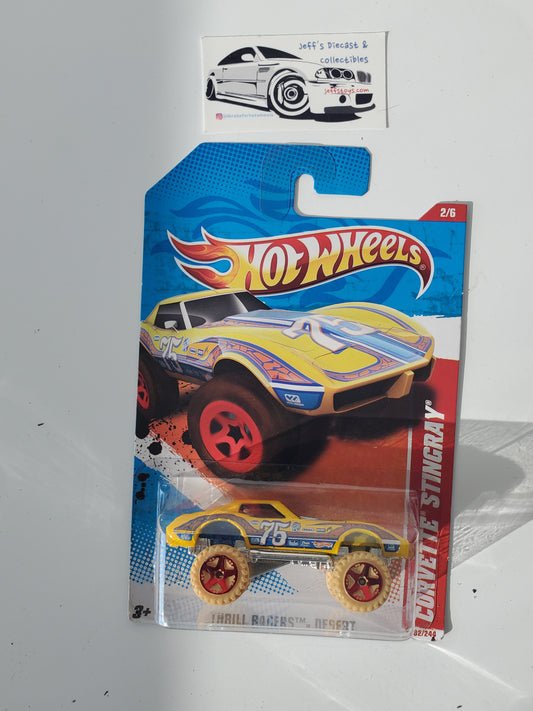 2011 Hot Wheels Corvette Stingray #182