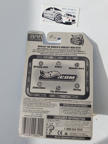 2000 Hot Wheels Corvette Stingray #154