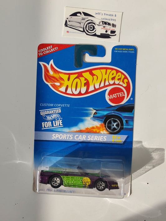 1996 Hot Wheels Custom Corvette #405