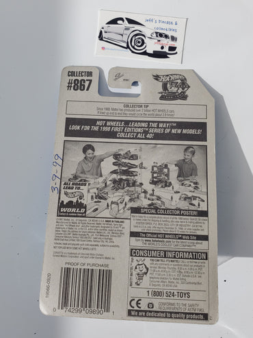 1998 Hot Wheels '97 Corvette #867