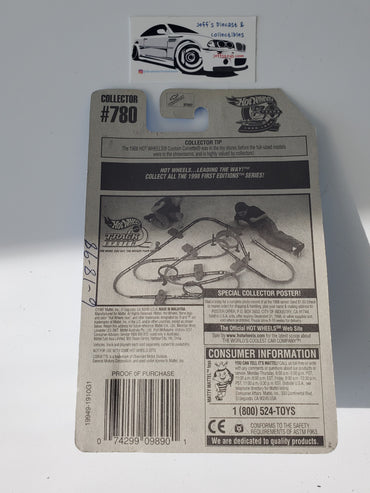 1998 Hot Wheels '58 Corvette #780