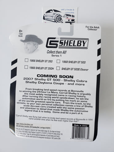 2006 Shelby Collectibles 1968 Shelby GT 500 Gold - 1:64 Scale