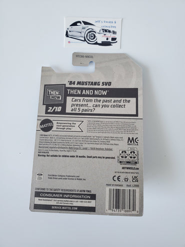 2024 Hot Wheels '84 Ford Mustang SVO #192