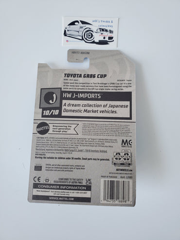 2024 Hot Wheels Toyota GR86 Cup #203