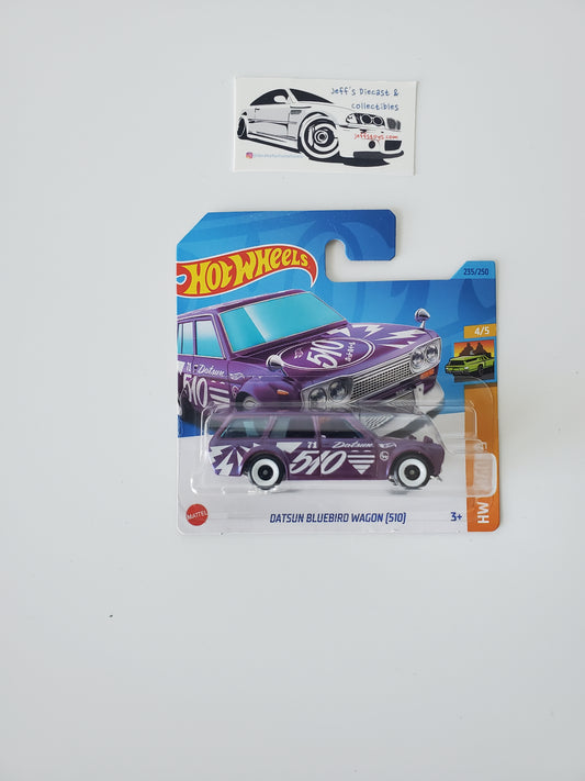 2023 Hot Wheels Datsun Bluebird Wagon #235 Short Card