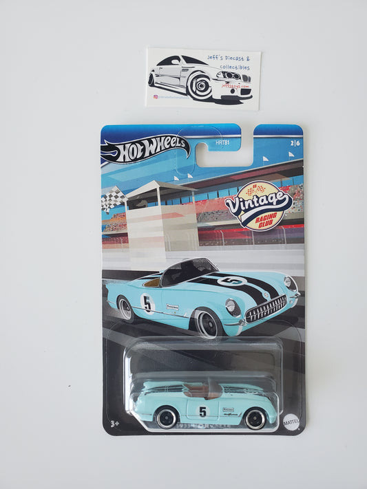 2024 Hot Wheels Vintage Racing 1955 Corvette