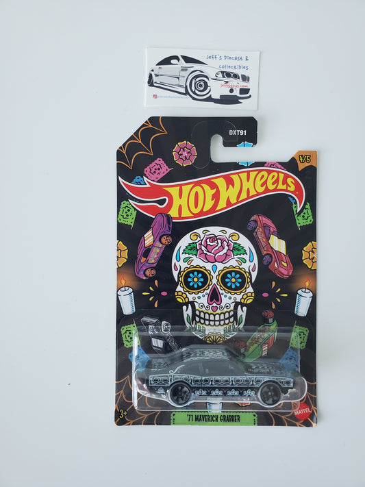 2021 Hot Wheels '71 Maverick Grabber Day of The Dead