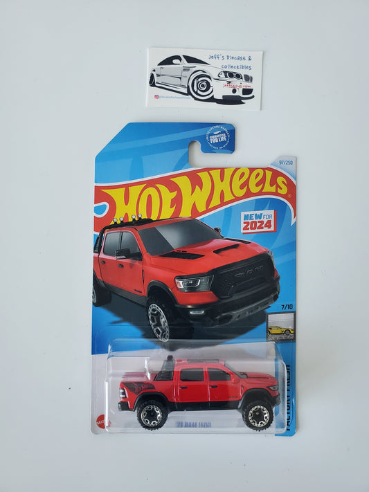 2024 Hot Wheels '23 Ram 1500 #97 Red