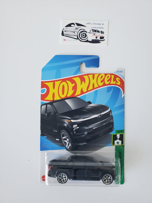 2024 Hot Wheels Silverado EV RST #110 International Card