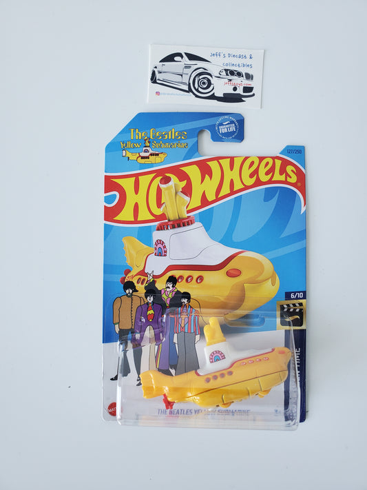 2023 Hot Wheels The Beatles Yellow Submarine #127
