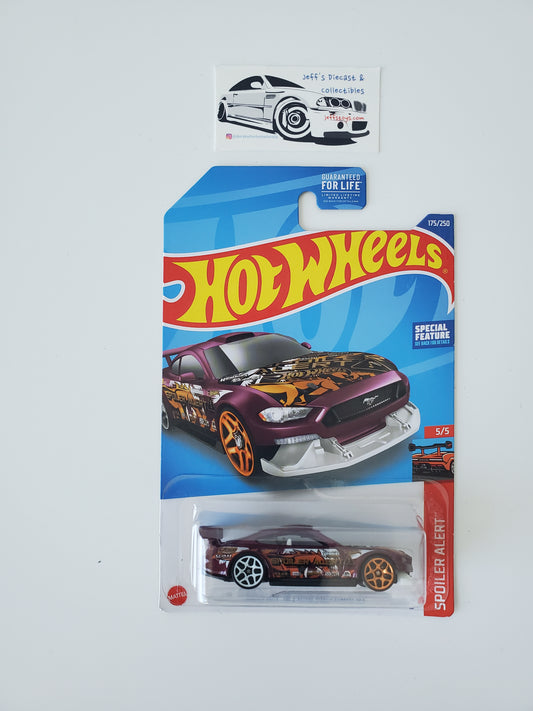 2022 Hot Wheels Custom '18 Ford Mustang GT #175
