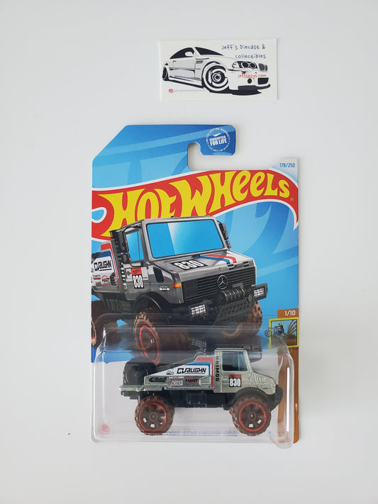 2024 Hot Wheels Mercedes-Benz Unimog 1300L Zamac #178