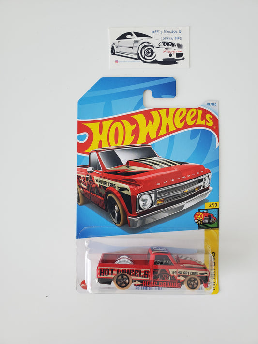 2024 Hot Wheels '67 Chevy C10 #83 Red