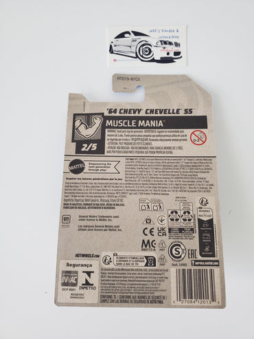 2024 Hot Wheels '64 Chevy Chevelle SS #157 International Card