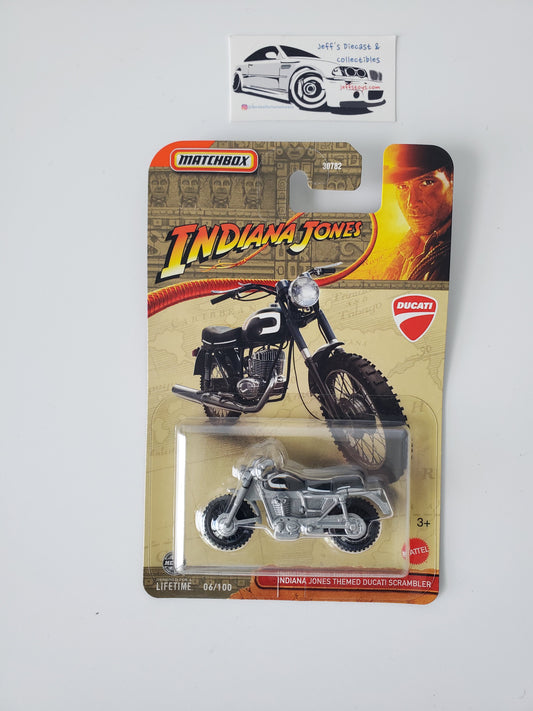 2024 Matchbox Indiana Jones Ducati Scrambler