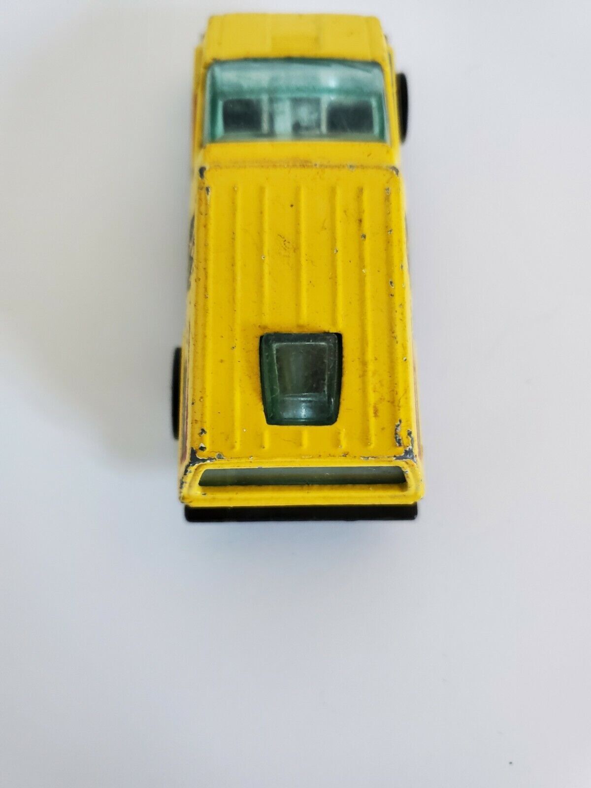 1978 Hot Wheels Inside Story Van Yellow - Hong Kong - B