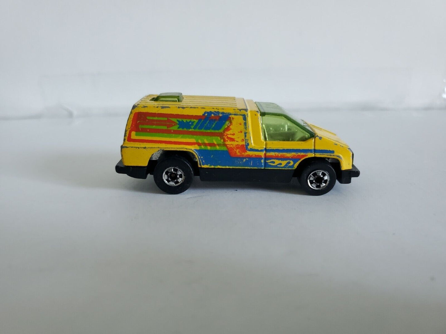 1978 Hot Wheels Inside Story Van Yellow - Hong Kong