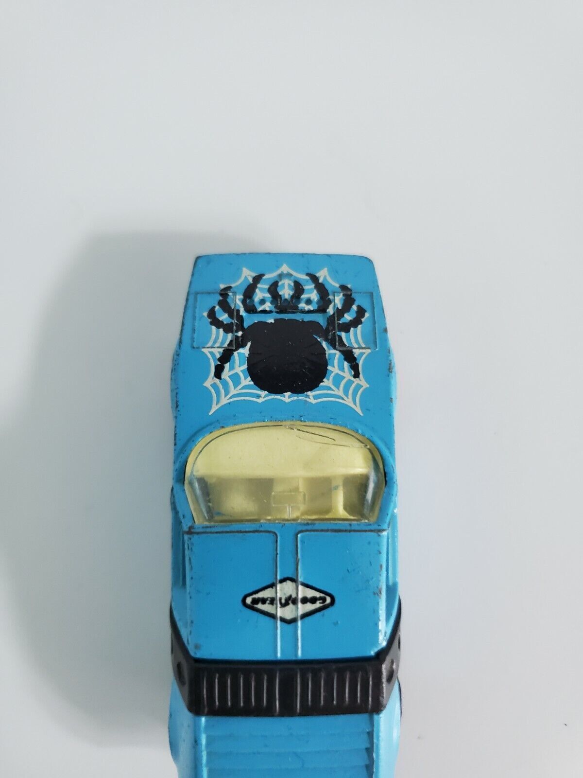Matchbox Superfast Roman Numeral No. VIII “Black Widow” Clear Windows