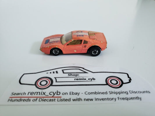 1977 Hot Wheels Color Changer Pink Ferrari #308