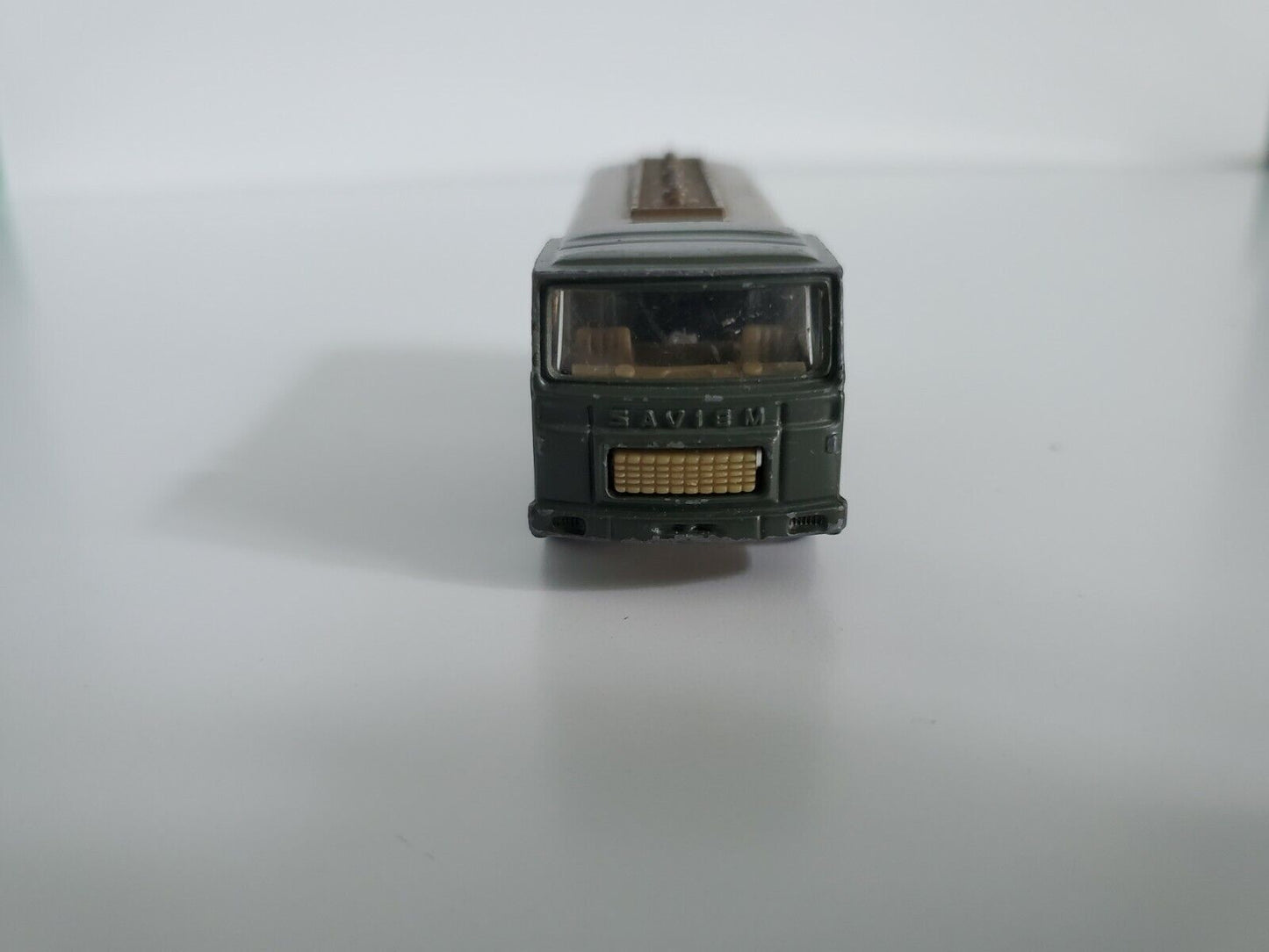 Rare Majorette Saviem Military Oil Fuel Tanker France 1/100