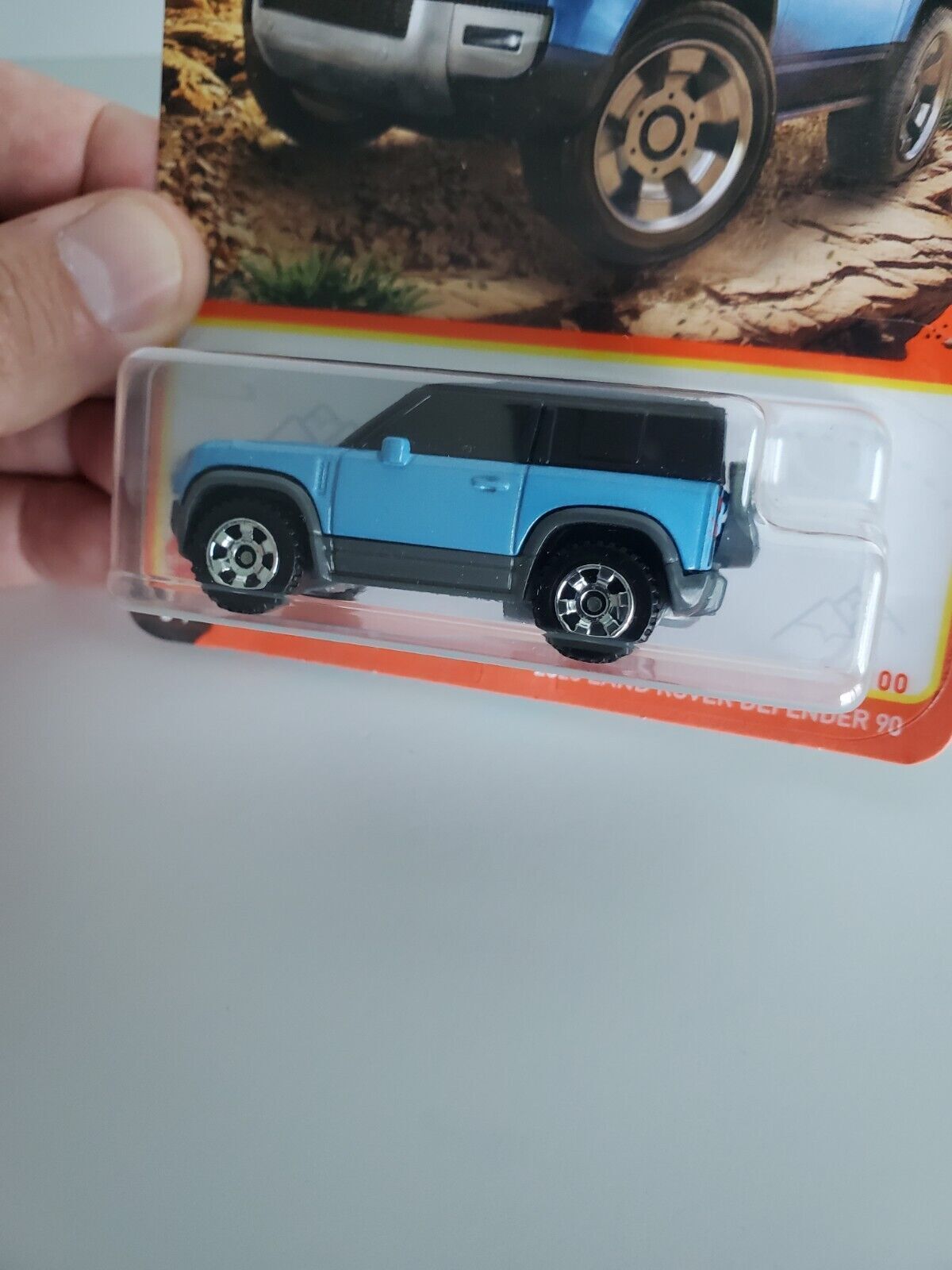 2022 Matchbox Land Rover Defender 90 #69 Blue