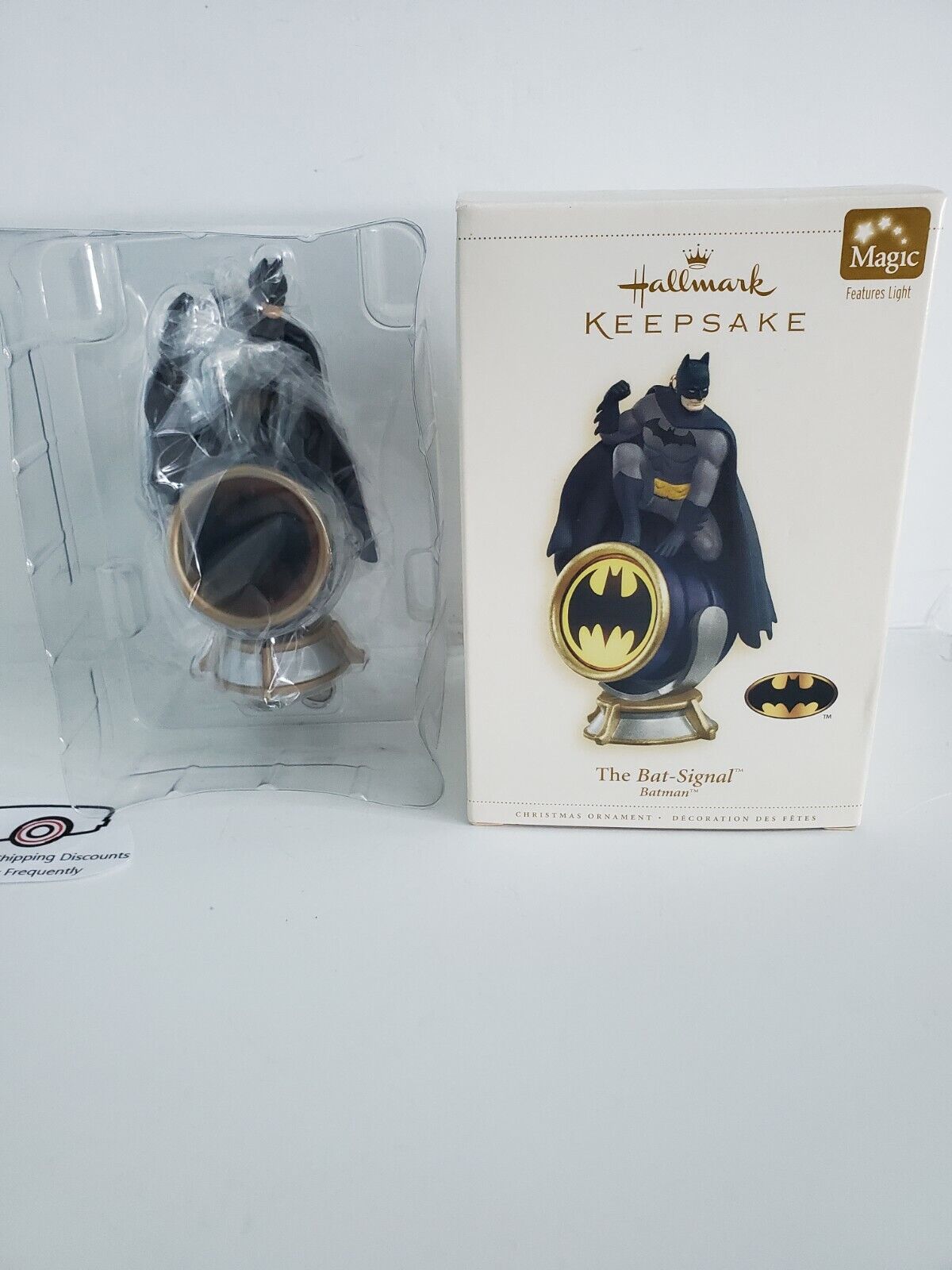 Brand NEW!!! 2006 Hallmark QXI6153 "The Bat-Signal" Batman Keepsake Ornament