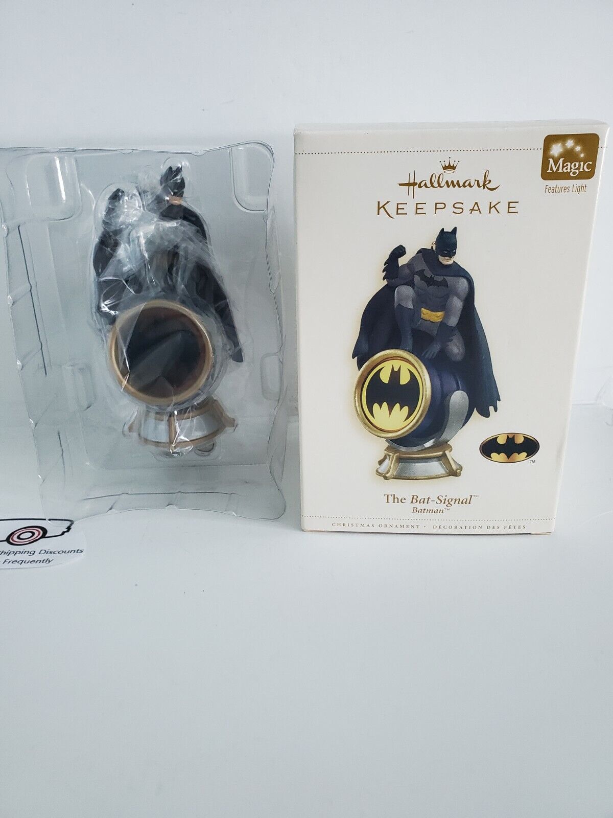 Brand NEW!!! 2006 Hallmark QXI6153 "The Bat-Signal" Batman Keepsake Ornament