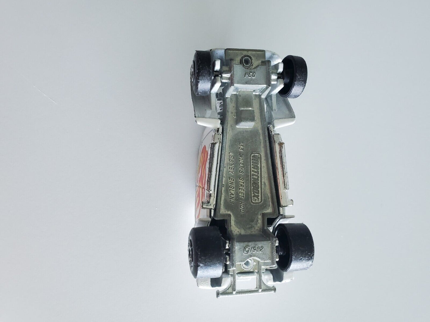 Matchbox No. 69 '33 Willys Street Rod - White Heat