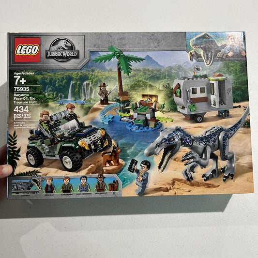 LEGO Jurassic World 75935 Baryonyx Face-Off: The Treasure Hunt - BRAND NEW