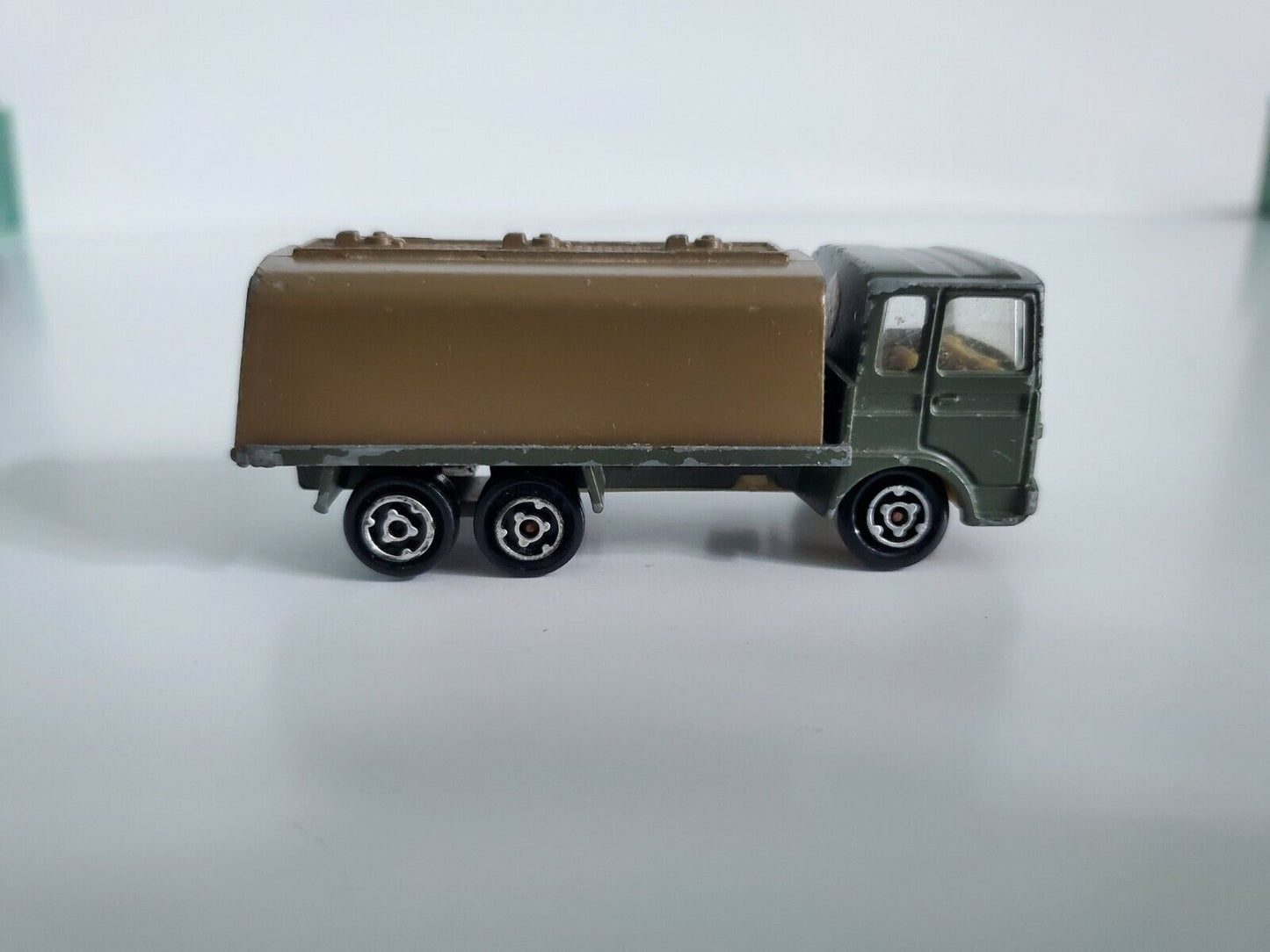 Rare Majorette Saviem Military Oil Fuel Tanker France 1/100