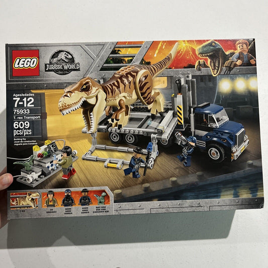 LEGO Jurassic World 75933 T. Rex Transport - BRAND NEW SEALED