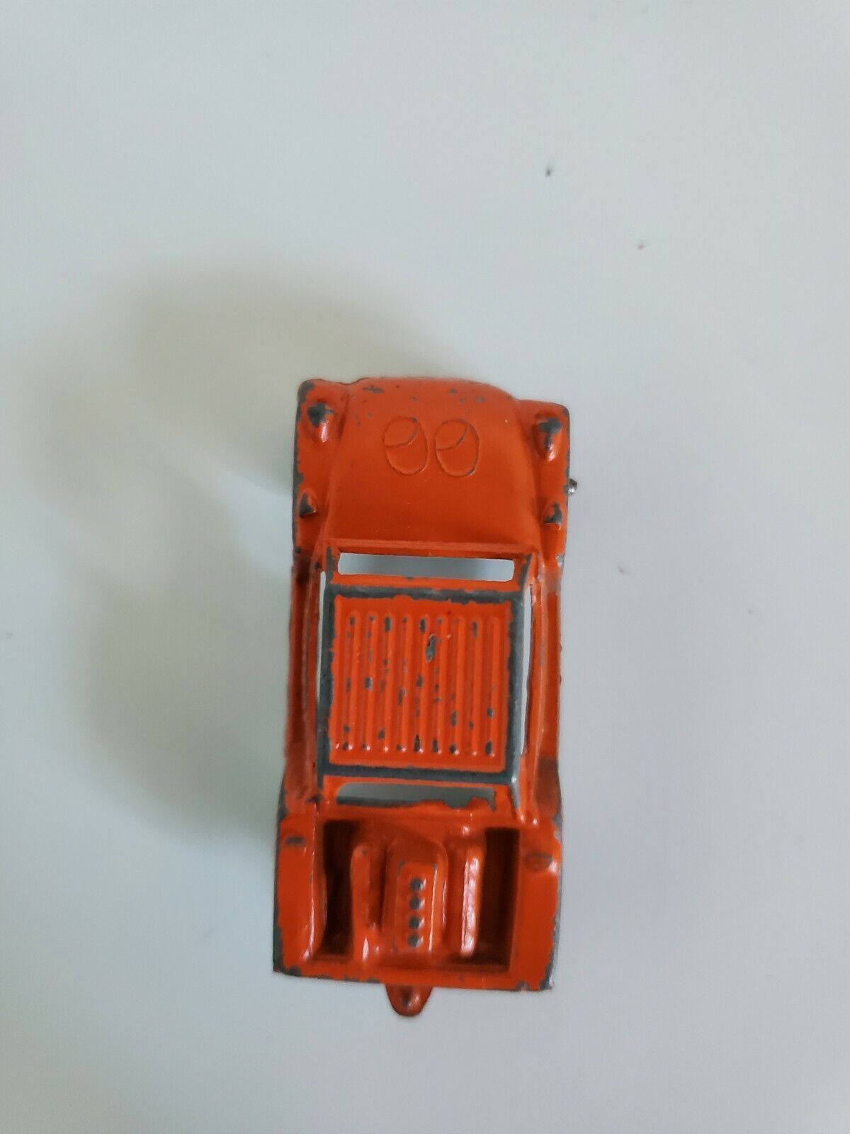 Tootsie Toy "Orange Baja Runabout" Made USA 2" Long
