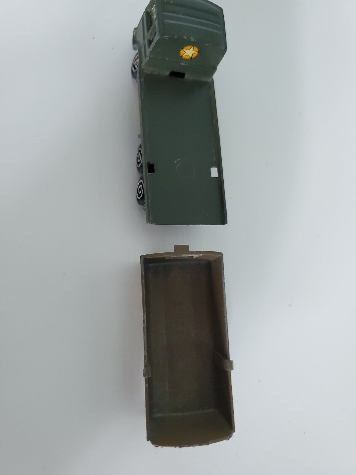 Rare Majorette Saviem Military Oil Fuel Tanker France 1/100