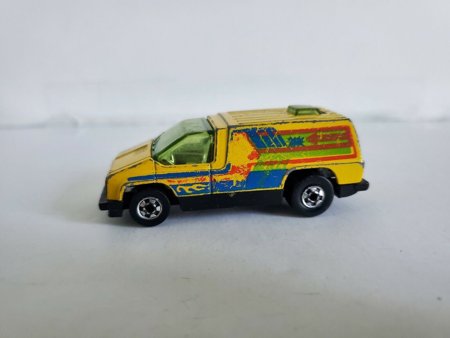 1978 Hot Wheels Inside Story Van Yellow - Hong Kong