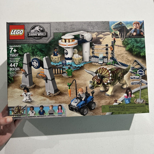 LEGO Jurassic World 75937 Triceratops Rampage - BRAND NEW IN BOX