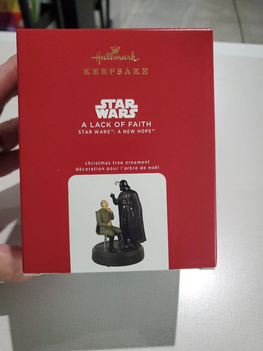 Hallmark Keepsake 2020 Ornament Star Wars A New Hope "A Lack Of Faith" Vader