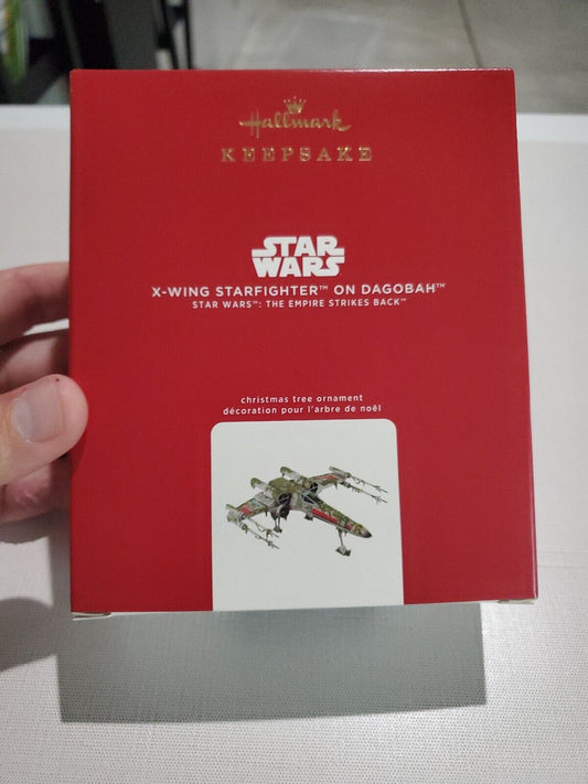 2020 Hallmark Keepsake Ornament Star Wars X-Wing Starfighter On Dagobah NIB NEW