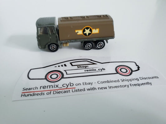 Rare Majorette Saviem Military Oil Fuel Tanker France 1/100