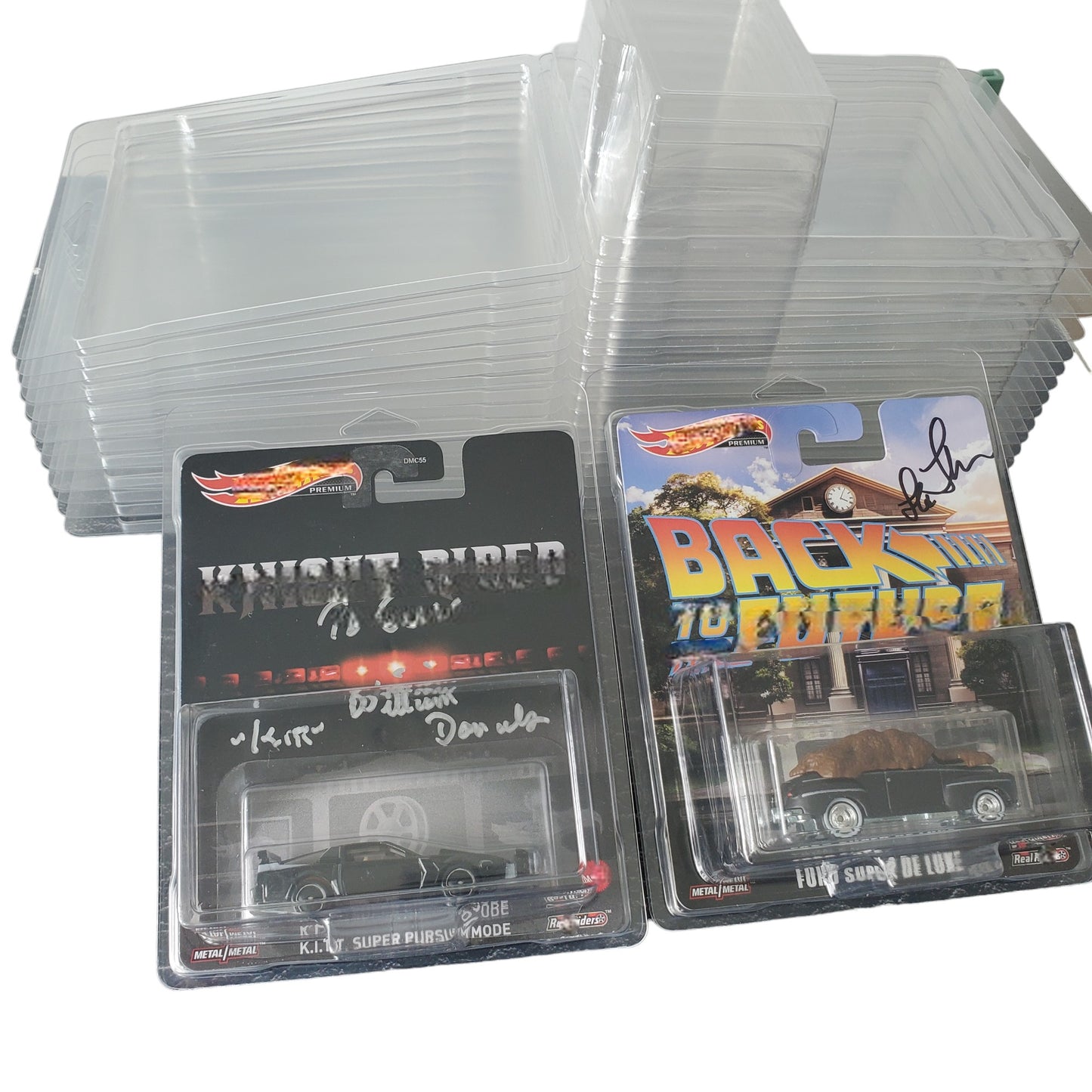 20 Pack Protector Case Clamshell for Hot Wheels Premium Pop Culture