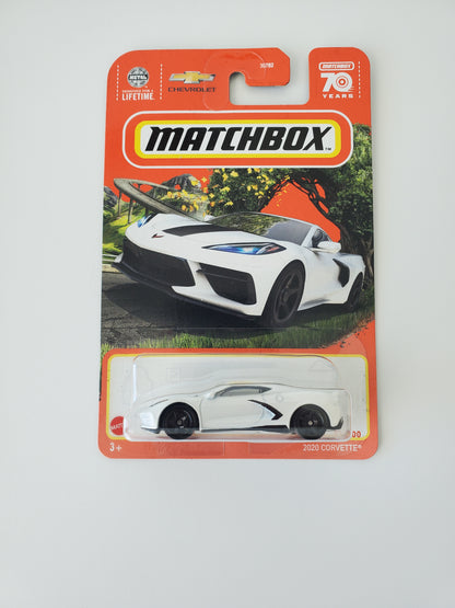 2023 Matchbox 2020 Corvette White