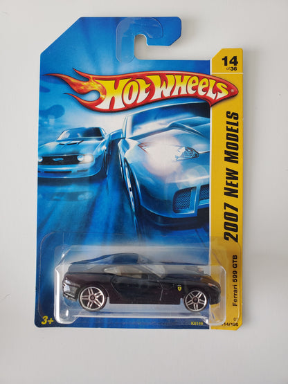 2007 Hot Wheels Ferrari 599GTB Black